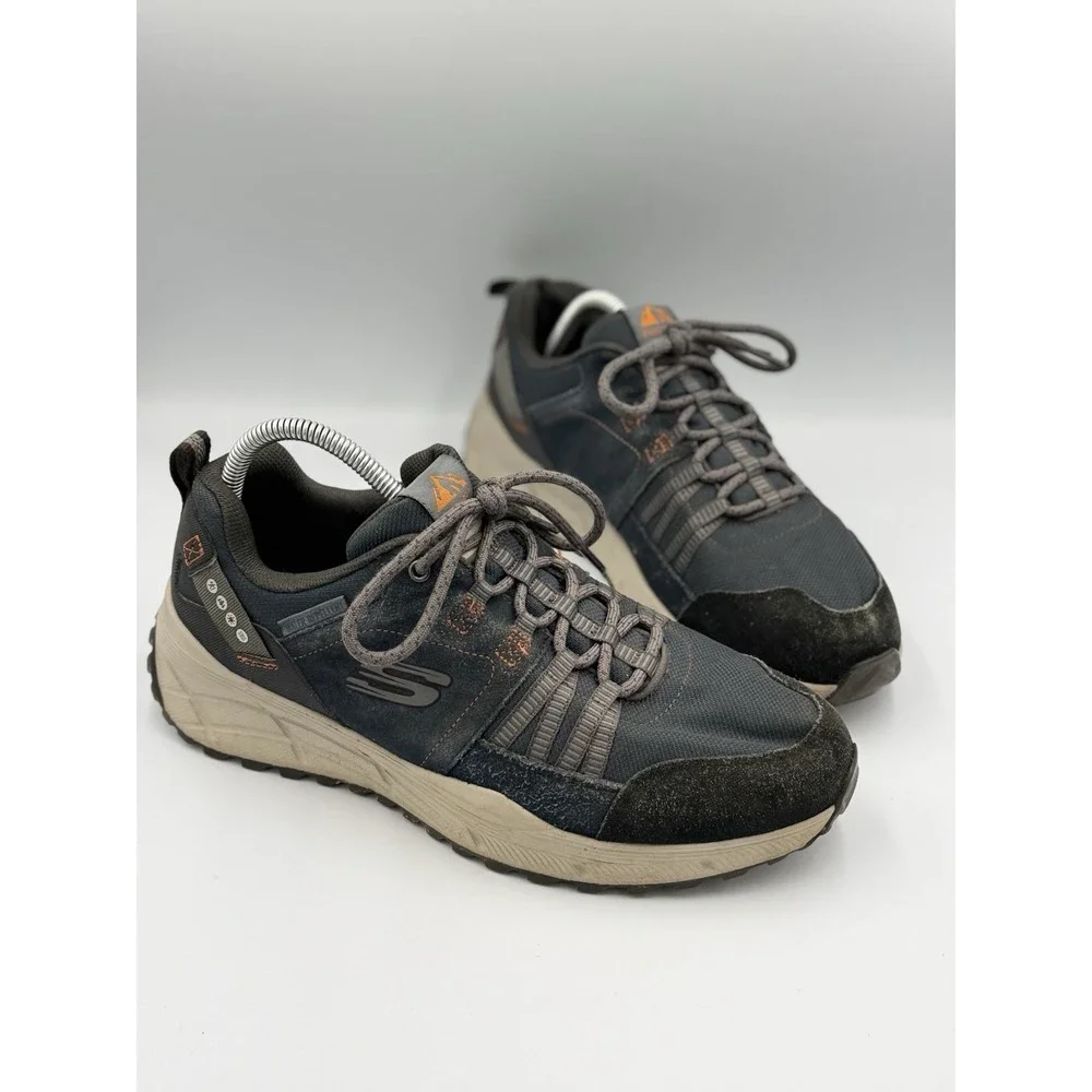 Skechers Equalizer 4.0 Mens 9.5 Navy Blue Water Resistance Trail Shoes 237023